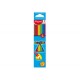 6 Crayons De Couleur En Pochette Carton