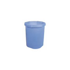 Corbeille-&agrave;-papier OCTO bleu glac&eacute; tr
