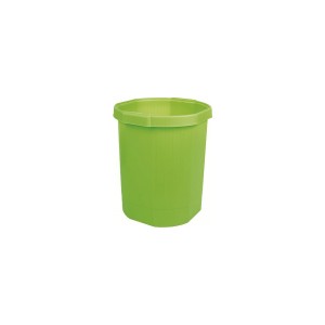Corbeille-&agrave;-papier OCTO vert pomme tr