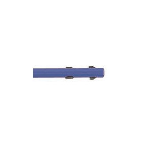 Manche Aluminium Bleu 140Cm Pour Support Velcro