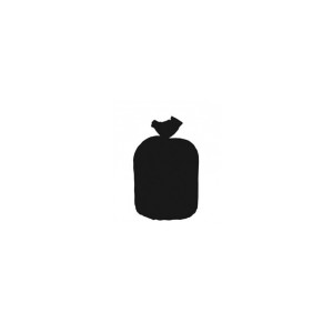 25 Sacs Poubelle 100L Noir Basse Densit&eacute; 33&micro;