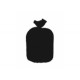 25 Sacs Poubelle 110L Noir Basse Densité 33µ