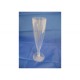 10 Flûtes A Champagne Monobloc 13cl Cristal