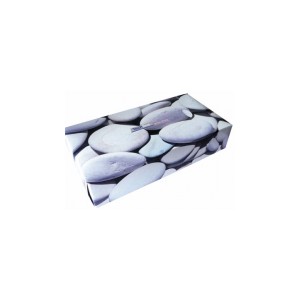 Boite De 100 Mouchoirs 2P Blanc Enchevetre