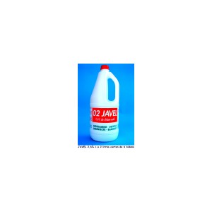 Eau De Javel 2,6% Chlore 2L Colis De 6