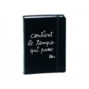 AGENDA SCOLAIRE QUO VADIS TEXTAGENDA BEN NOIR EBENE 12X17