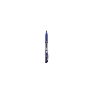 Roller gel Energel rechargeable, pointe m&eacute;tal 0,7mm, encre bleue