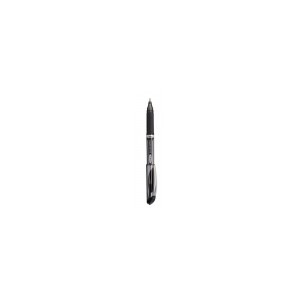 Roller gel Energel rechargeable, pointe m&eacute;tal 1 mm, encre noire