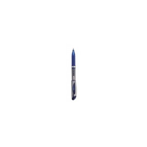 Roller gel Energel rechargeable, pointe m&eacute;tal 1 mm, encre bleue