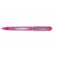 Roller encre jetstream. Ecriture moyenne. Corps et encre rose