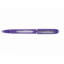 Roller encre jetstream. Ecriture moyenne. Corps et encre violet