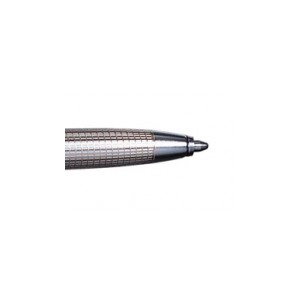"stylo bille FISHER ""SPACE 1' quadrill&eacute; chrom&eacute; avec navette"