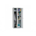 Armoire d'entretien collectivit&eacute; en kit Gris / Bleu