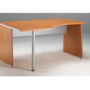 BUREAU COMPACT PIEDS PANNEAU TWIN
