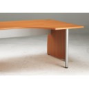BUREAU COMPACT PIEDS PANNEAU TWIN