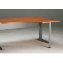 BUREAU COMPACT PIEDS METAL TWIN