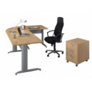 ENSEMBLE DE BUREAU ANGLE FIRST