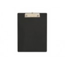 PLAQUE PORTE-BLOC PLASTIQUE A4 NOIR