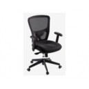 Fauteuil Synchrone En Mailles Noires