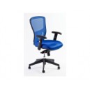 Fauteuil Synchrone En Mailles Bleues