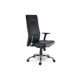 Fauteuil RACER, synchrone, en cuir noir