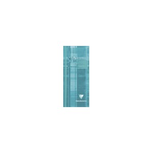 Carnet de bord Clairefontaine broch&eacute; - Format 8,5x20 - 120 pages