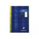 Feuillets Mobiles Clairefontaine - Couleur Blanc - Format 21x29,7 - 200 pages - Petits carreaux + marge