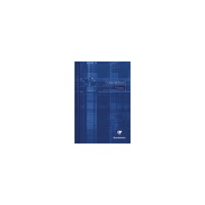 Cahier de bord Clairefontaine piqu&eacute; - Format 21x29,7 - 48 pages - 7 classes