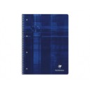 Cahier Clairefontaine spiral&eacute; - Format 22,5x29,7 - 160 pages - Petits carreaux