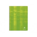 Cahier Clairefontaine spiral&eacute; - Format 24x32 - 100 pages - Grands carreaux