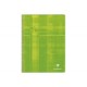 Cahier Clairefontaine spiralé - Format 24x32 - 100 pages - Grands carreaux