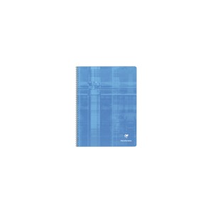 Cahier Clairefontaine spiral&eacute; - Format 24x32 - 100 pages - Petits carreaux