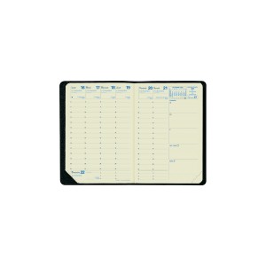AGENDA SCOLAIRE QUO VADIS UNIVERSITAIRE EQUOLOGY NOIR 10X15