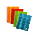 Cahier Clairefontaine spiral&eacute; - Format 17x22 - 180 pages - Petits carreaux