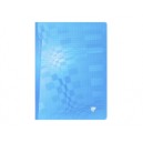 "Cahier Clairefontaine ""Crystalline"" piqu&eacute; - Format 24x32 - 96 pages - Grands carreaux"