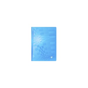 "Cahier Clairefontaine ""Crystalline"" piqu&eacute; - Format 24x32 - 96 pages - Grands carreaux"