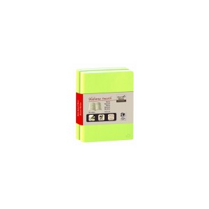 NOTES QUO VADIS CARNET 10 LIGNE DUO HABANA SMOOTH VERT MELON 7X10
