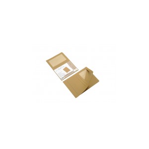 10 Pochettes Coins Fen&ecirc;tre Kraft 120gr
