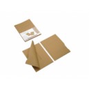 5 Chemises imprim&eacute;es 2 rabats Kraft 230gr