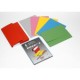 5 Pochettes Documents Rock's 280gr bleu roy