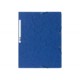 Chemise 3 rabats et elastique carte lustrée 5/10e bleu