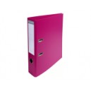 Classeur &agrave; levier tout PVC dos 70 mm framboise