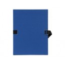 Chemise extensible papier toil&eacute; bleu marine