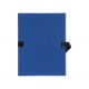 Chemise extensible papier toilé bleu marine