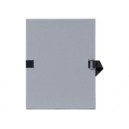 Chemise extensible papier toil&eacute; gris