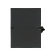Chemise extensible papier toilé noir