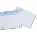 Enveloppes C5 (162x229) blanc 90g auto-adhésives NF PEFC