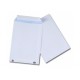 Pochettes C5 (162x229) blanc 90g auto-adhésives NF
