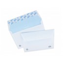 Enveloppes C6 (114x162) blanc 80g auto-adh&eacute;sives NF PEFC