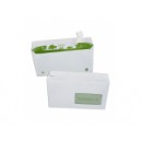 Env DL (110x220) fen 45x100 ERA Pure 100% recycl&eacute; extra-blanc FSC
